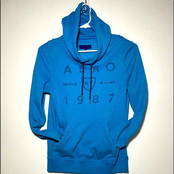 Aeropostale NYC 1987 Heritage Pull Over Hoodie S - Picture 1 of 16